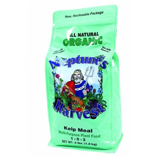 Neptunes Harvest Organic Kelp Meal 1-0-2 Multi Purpose Plant Food 4 Pound KM 604 NE38298